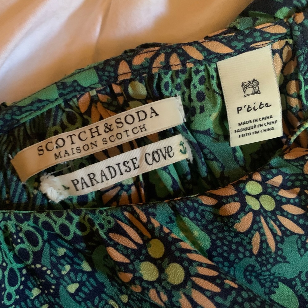 SOLD Scotch & Soda Paradise Cove Casual Dress